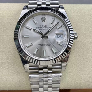 Rolex Datejust M126334-0004 VS Factory Silver Dial Replica Watch