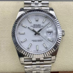 Rolex Datejust M126334-0010 VS Factory White Dial Replica Watch