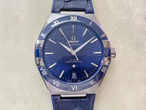 SBF Omega Constellation 131.33.41.21.03.001 VS Factory Blue Strap Replica Watch