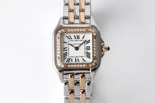 Panthere De Cartier W3PN0006 22MM BV Factory Diamond Bezel Replica Watch
