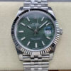 Rolex Datejust M126334-0030 41MM VS Factory Green Dial Replica Watch