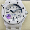 Audemars Piguet Royal Oak Offshore 15707CB.OO.A010CA.01 APS Factory White Ceramic Replica Watch