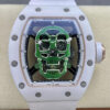 Richard Mille RM52-01 YS Factory Green Skull Tourbillon Dial Replica Watch