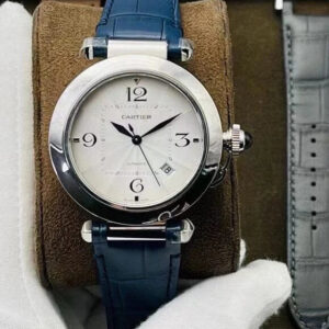 Cartier Pasha WSPA0010 41MM BV Factory Blue Strap Replica Watch