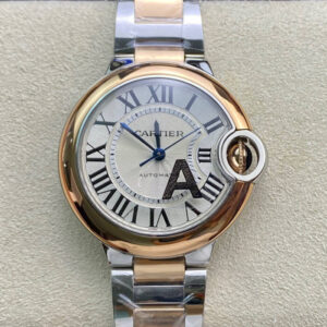 Ballon Bleu De Cartier W2BB0023 33MM V6 Factory Silver Dial Replica Watch