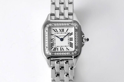 Panthere De Cartier W4PN0007 22MM BV Factory White Dial Replica Watch