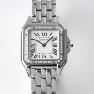 Panthere De Cartier W4PN0008 27MM BV Factory Diamond Bezel Replica Watch