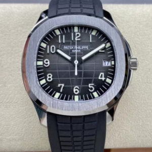 Patek Philippe Aquanaut 5167A-001 3K Factory V2 Upgraded Version Black Dial Replica Watch