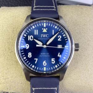 IWC Pilot IW328203 M+ Factory Blue Strap Replica Watch