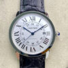 RONDE DE CARTIER W6701010 AF Factory Leather Strap Replica Watch