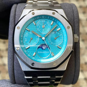 Audemars Piguet Royal Oak 26613ST.OO.1220ST.01 APS Factory Cyan Blue Dial Replica Watch