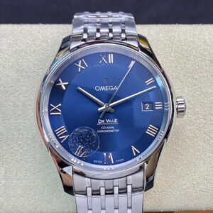 Omega De Ville 431.10.41.21.03.001 VS Factory Blue Dial Replica Watch