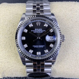 Rolex Datejust M126234-0027 36MM Clean Factory Diamond Dial Replica Watch