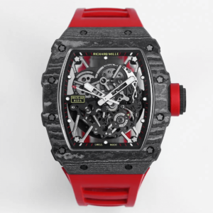 Richard Mille RM35-02 BBR Factory Red Rubber Strap Replica Watch
