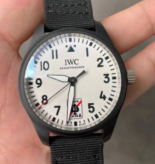 IWC Pilot IW326905 M+ Factory Black Case Replica Watch
