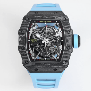 Richard Mille RM35-02 BBR Factory Blue Rubber Strap Replica Watch