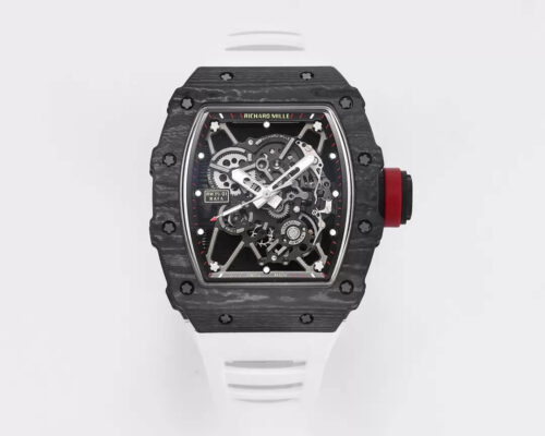 Richard Mille RM35-01 BBR Factory White Rubber Strap Replica Watch