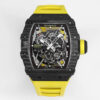 Richard Mille RM35-02 BBR Factory Yellow Strap Replica Watch