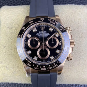 Rolex Cosmograph Daytona M116515ln-0057 Clean Factory Rubber Strap Replica Watch