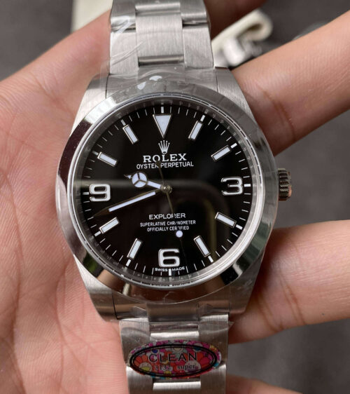 Rolex Explorer M214270-0003 39MM Clean Factory Steel Strap Replica Watch