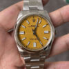 Rolex Oyster Perpetual 41MM M124300-0004 VS Factory Yellow Dial Replica Watch