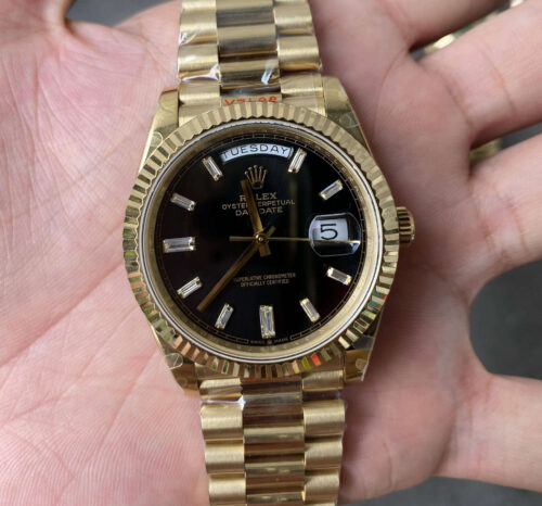 Rolex Day Date M228238-0004 GM Factory V2 Yellow Gold Replica Watch