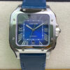 Cartier De Santos WSSA0030 BV Factory Blue Dial Replica Watch