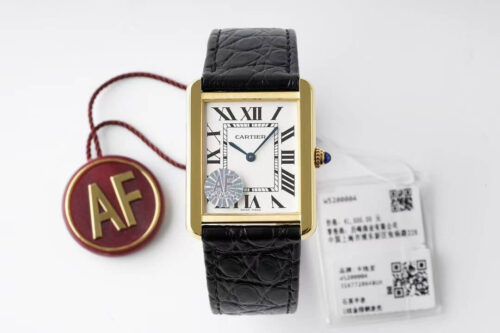 Cartier Tank Quartz W5200004 AF Factory White Dial Replica Watch