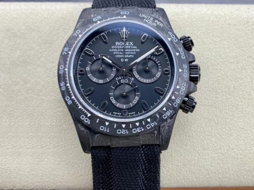 Rolex Daytona Cosmograph Diw Custom Version Noob Factory Black Dial Replica Watch