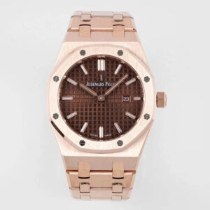 Audemars Piguet Royal Oak Quartz 33MM 67650OR.OO.1261OR.01 ZF Factory Rose Gold Replica Watch