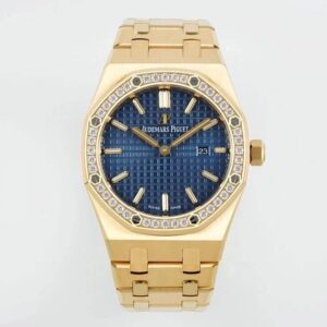Audemars Piguet Royal Oak Quartz 33MM 67651BA.ZZ.1261BA.02 ZF Factory Blue Dial Replica Watch