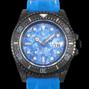 Rolex Sea-Dweller Diw Factory Carbon Fiber Blue Dial Replica Watch