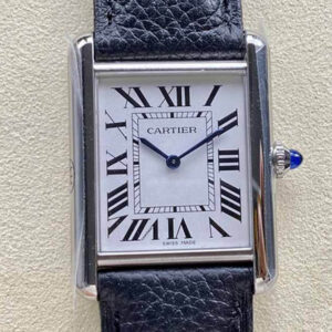 Cartier Tank WSTA0041 K11 Factory Silver White Dial Replica Watch