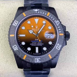 Rolex Submariner VS Factory Carbon Fiber Orange Gradient Dial Replica Watch
