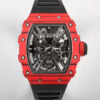 Richard Mille RM12-01 Tourbillon RM Factory Red Case Black Rubber Strap Replica Watch
