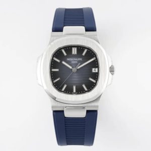 Patek Philippe Nautilus 5711 PPF Factory Blue Rubber Strap Replica Watch