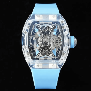 Richard Mille RM053-02 Tourbillon RM Factory Blue Rubber Strap Replica Watch