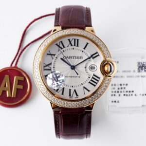 Ballon Bleu De Cartier 42MM WE9007Z3 AF Factory Diamond Bezel Replica Watch