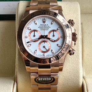Rolex Daytona M116505-0010 BT Factory White Dial Replica Watch