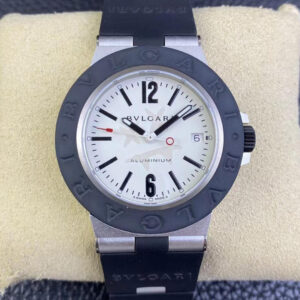 Bvlgari Aluminium Steve Aoki 103539 BV Factory White Dial Replica Watch