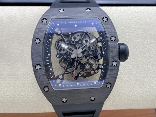 Richard Mille RM-055 BBR Factory Carbon Fiber Replica Watch