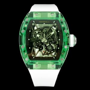 Richard Mille RM35-01 RM Factory Green Transparent Case Replica Watch