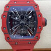 Richard Mille RM12-01 Tourbillon RM Factory Red Rubber Strap Replica Watch