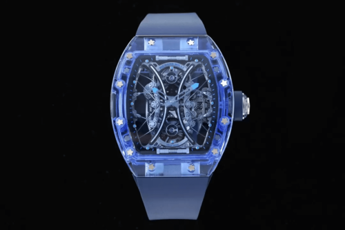 Richard Mille RM053-02 Tourbillon RM Factory Blue Skeleton Dial Replica Watch
