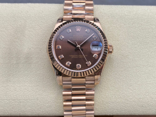 Rolex Datejust M278275-0010 31MM GS Factory Rose Gold Replica Watch