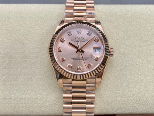 Rolex Datejust M278275-0031 31MM GS Factory Rose Gold Replica Watch