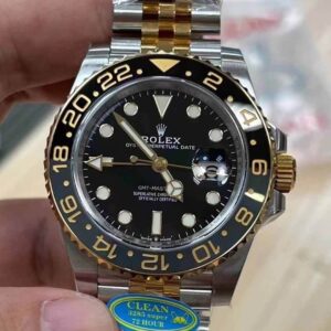 Rolex GMT Master II M126713grnr-0001 Clean Factory Black Dial Replica Watch