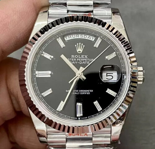 Rolex Day Date M228236-0004 GM Factory V2 Counterweight Version Replica Watch