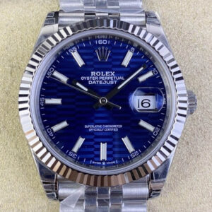 Rolex Datejust M126334-0032 41MM VS Factory Blue Dial Replica Watch