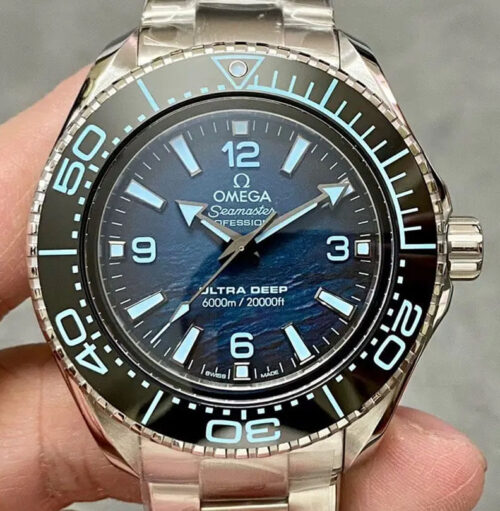 Omega Seamaster 215.30.46.21.03.002 VS Factory Blue Dial Replica Watch